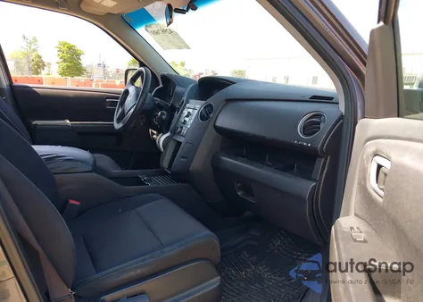 2010 Honda Pilot Lx from USA, damaged, VIN 5FNYF4H29AB023861